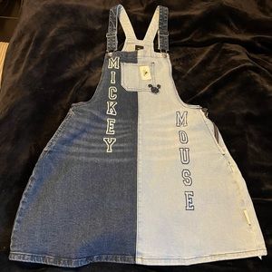 NWT Mickey Mouse Overall Dress
